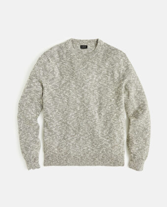 Heathered Cotton Sweater